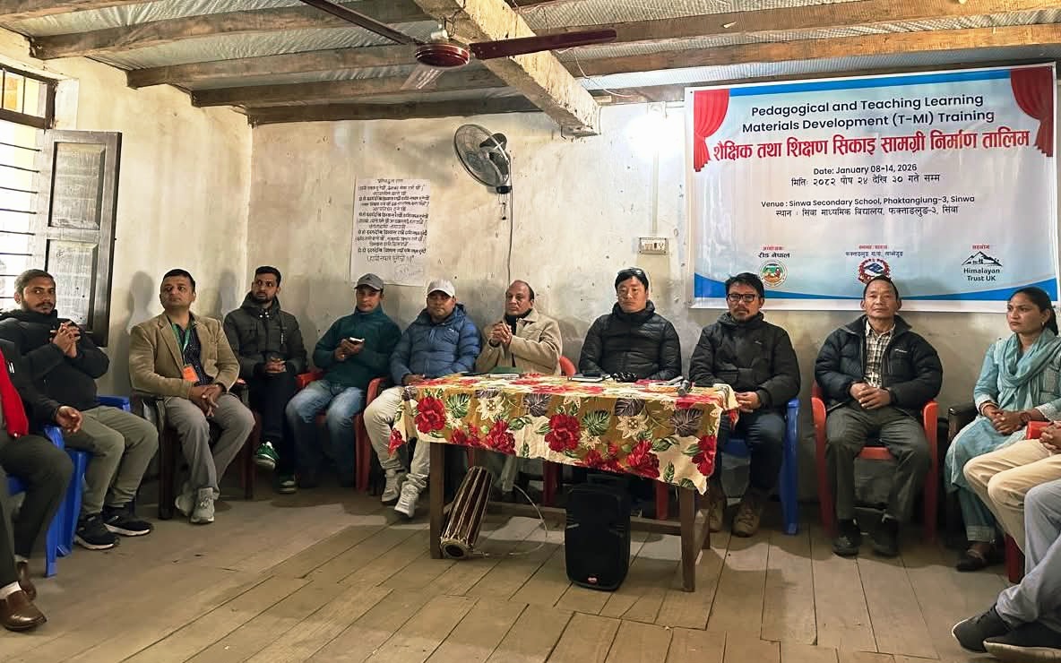 रिड नेपालद्वारा फक्ताङलुङका १५४ शिक्षकलाई सातदिने तालिम